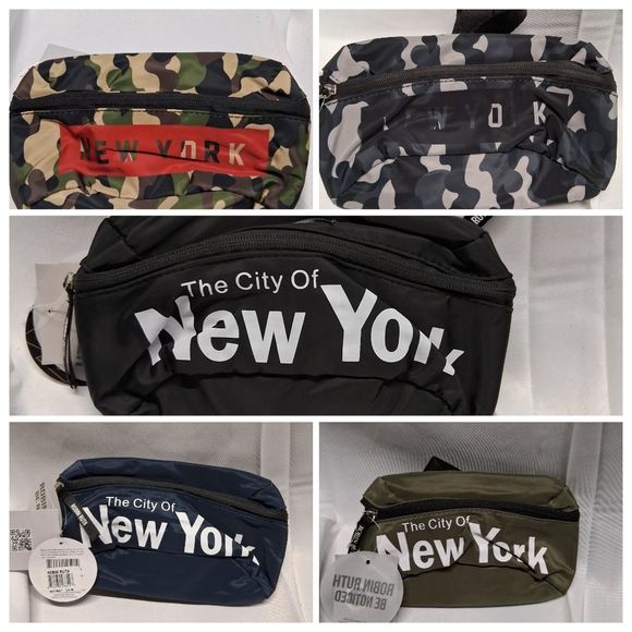 NWT Robin Ruth 6 Piece New York Waist Bag/Fanny Packs